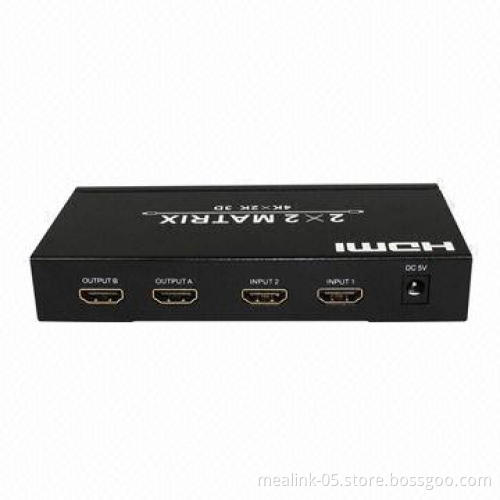 HDMI Matrix 2 x 2, 2 x 2 DVI/HDMI matrix with 4K x 2K